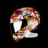 Casco Abatible Amatista Maneki Neko naranja Acabado